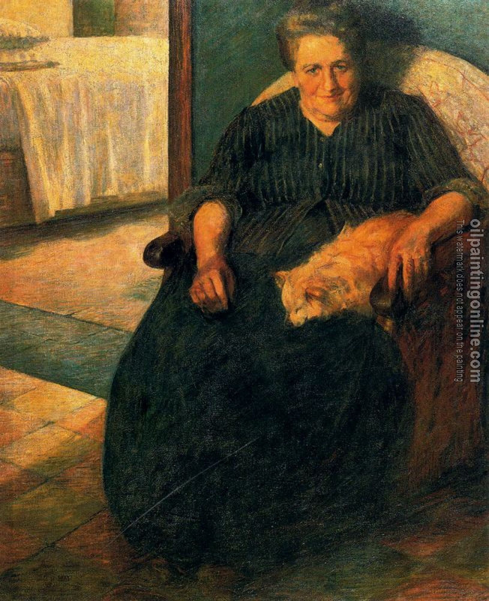 Umberto Boccioni - The Signora Virginia